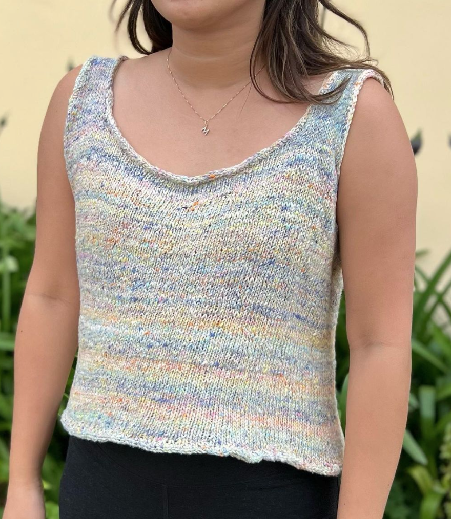 June Top knitting pattern by PetiteKnit